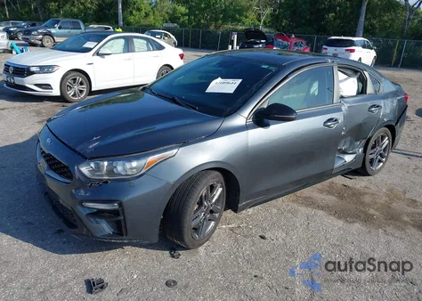 2021 Kia Forte Gt-Line from USA, damaged, VIN 3KPF34AD3ME311154